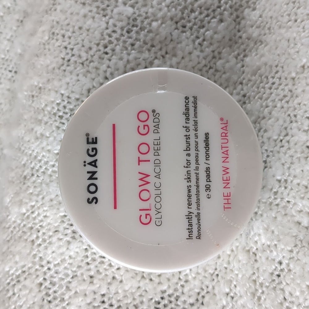 SONÄGE GLOW TO GO Glycolic Acid Peel Pads, 30 pads - Picture 8 of 9